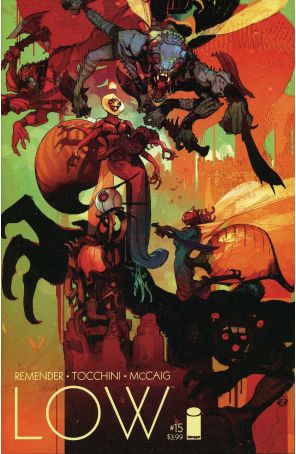 Low 15A published by Image with cover art by Greg Tocchini