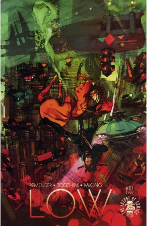Low 18A published by Image with cover art by Greg Tocchini