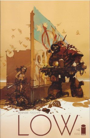 Low 4 published by Image with cover art by Greg Tocchini