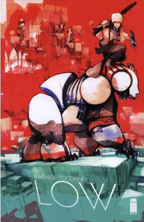 Low 7A published by Image with cover art by Greg Tocchini