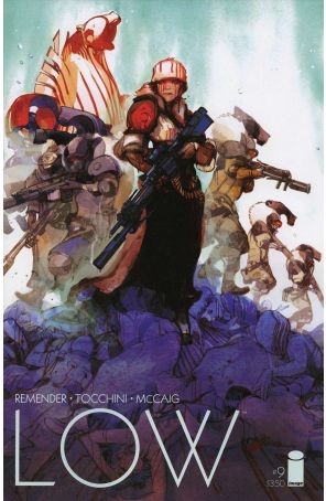 Low 9 published by Image with cover art by Greg Tocchini