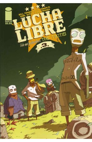 Lucha Libre 3 published by Image with cover art by Gobi