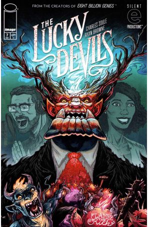 The Lucky Devils 7A published by Image with cover art by Ryan Browne