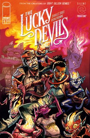 The Lucky Devils 8A published by Image with cover art by Ryan Browne