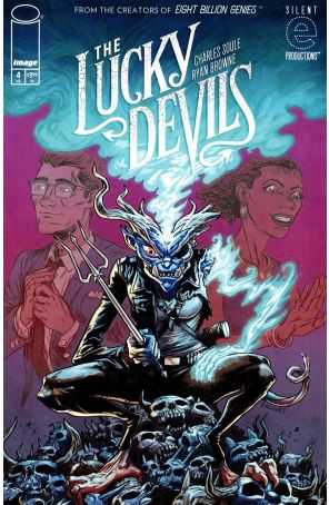 Lucky Devils 4A published by Image with cover art by Ryan Browne