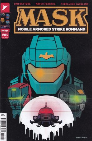 M.A.S.K. (Skybound) 4D published by Image with cover art by Patricia Martín