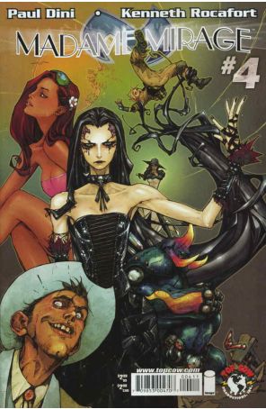 Madame Mirage 4 published by Image with cover art by Kenneth Rocafort