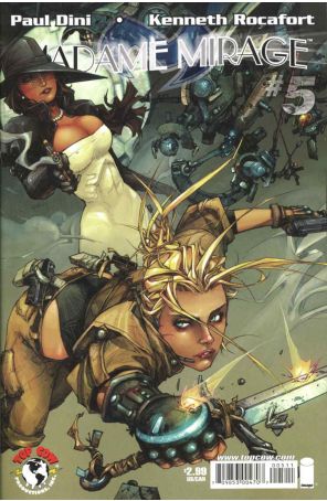 Madame Mirage 5 published by Image with cover art by Kenneth Rocafort