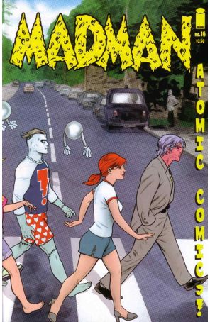 Madman Atomic Comics 16 published by Image with cover art by Mike Allred