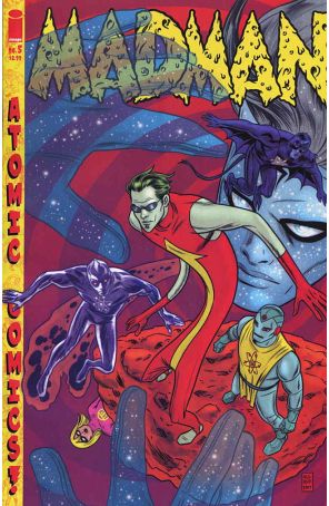 Madman Atomic Comics 5 published by Image with cover art by Mike Allred