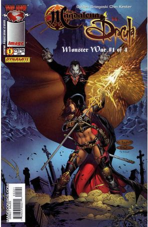 Magdalena vs. Dracula Monster War 1D published by Image with cover art by Eric Basaldua