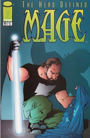 Mage (Image) 10 published by Image with cover art by Matt Wagner