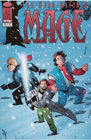 Mage (Image) 11 published by Image with cover art by Matt Wagner