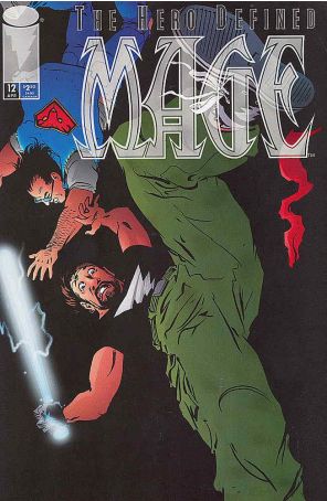 Mage (Image) 12 published by Image with cover art by Matt Wagner