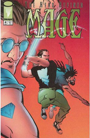 Mage (Image) 4 published by Image with cover art by Matt Wagner