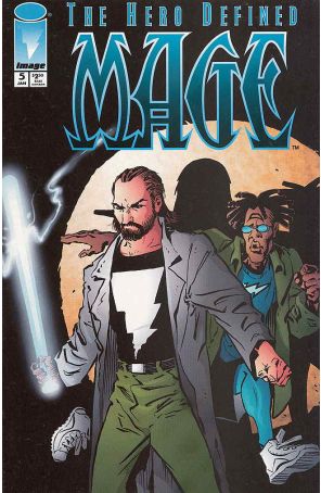 Mage (Image) 5 published by Image with cover art by Matt Wagner