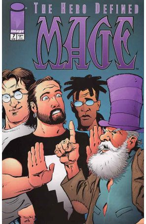 Mage (Image) 7 published by Image with cover art by Matt Wagner