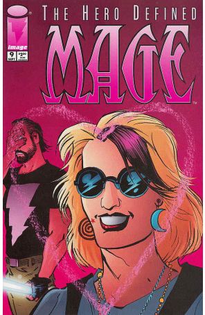 Mage (Image) 9 published by Image with cover art by Matt Wagner