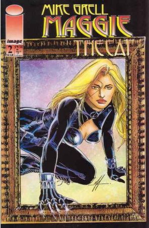 Maggie the Cat 2 published by Image with cover art by Mike Grell