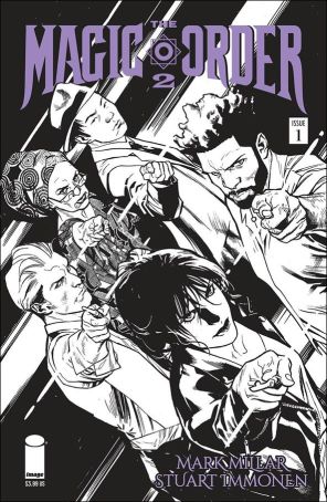 The Magic Order 2 1B published by Image with cover art by Stuart Immonen
