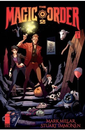 The Magic Order 2 1D published by Image with cover art by Ozgur Yildirim