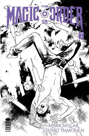The Magic Order 2 4B published by Image with cover art by Stuart Immonen