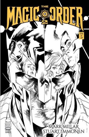 The Magic Order 2 5B published by Image with cover art by Stuart Immonen