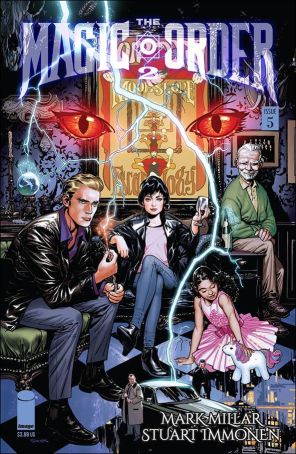 The Magic Order 2 5C published by Image with cover art by Ryan Sook