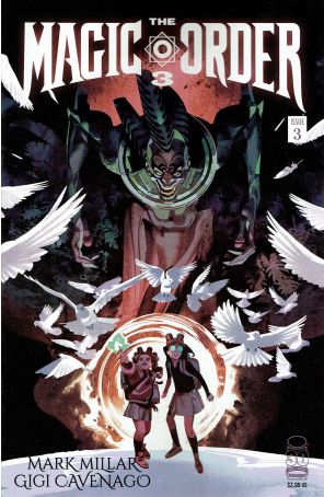 The Magic Order 3 3A published by Image with cover art by Gigi Cavenago
