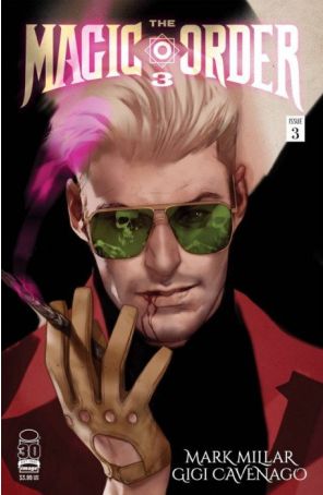 The Magic Order 3 3C published by Image with cover art by Ben Oliver