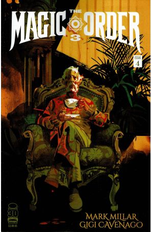 The Magic Order 3 4A published by Image with cover art by Gigi Cavenago