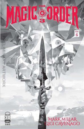 The Magic Order 3 6B published by Image with cover art by Gigi Cavenago