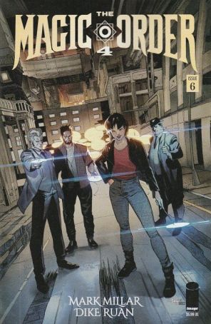 The Magic Order 4 6C published by Image with cover art by Javier Fernandez