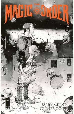 The Magic Order 4B published by Image with cover art by Olivier Coipel