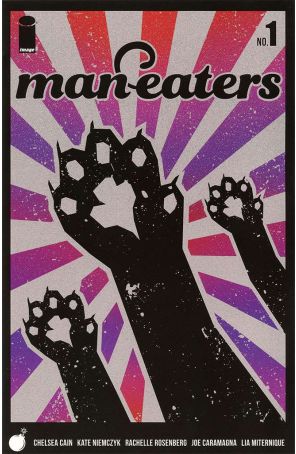 Man-Eaters 1A published by Image with cover art by Lia Miternique