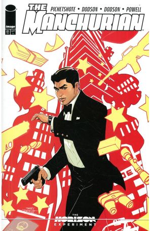 The Manchurian 1A published by Image with cover art by Terry Dodson