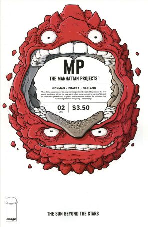 Manhattan Projects: The Sun Beyond the Stars 2 published by Image with cover art by Nick Pitarra