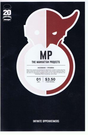 The Manhattan Projects 1 (3rd) published by Image with cover art by Viktor Kalvachev