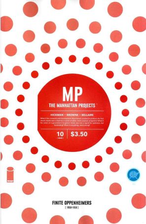The Manhattan Projects 10 published by Image with cover art by Viktor Kalvachev