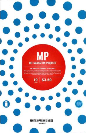 The Manhattan Projects 19 published by Image with cover art by Ryan Browne