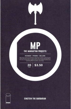 The Manhattan Projects 20 published by Image with cover art by Nick Pitarra
