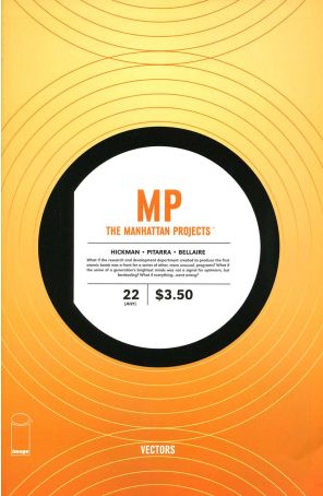 The Manhattan Projects 22 published by Image with cover art by Nick Pitarra