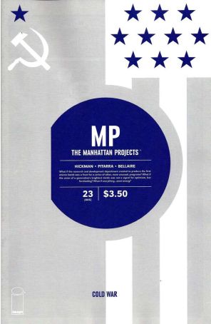 The Manhattan Projects 23 published by Image with cover art by Nick Pitarra