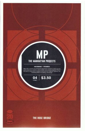 The Manhattan Projects 4 published by Image with cover art by Viktor Kalvachev