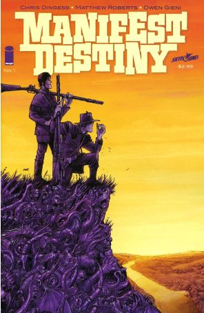 Manifest Destiny 1 published by Image with cover art by Matthew Roberts