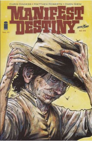 Manifest Destiny 10 published by Image with cover art by Matthew Roberts