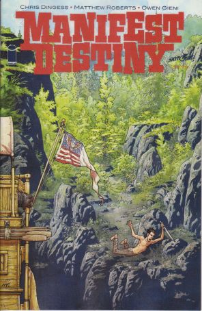 Manifest Destiny 11 published by Image with cover art by Matthew Roberts