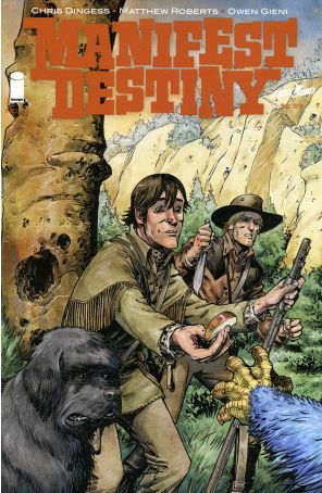 Manifest Destiny 13 published by Image with cover art by Matthew Roberts