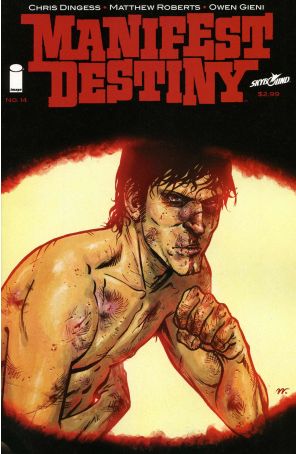 Manifest Destiny 14 published by Image with cover art by Matthew Roberts
