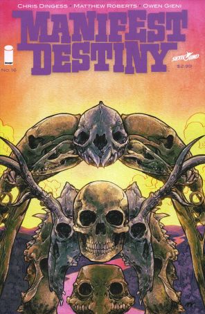 Manifest Destiny 16 published by Image with cover art by Matthew Roberts